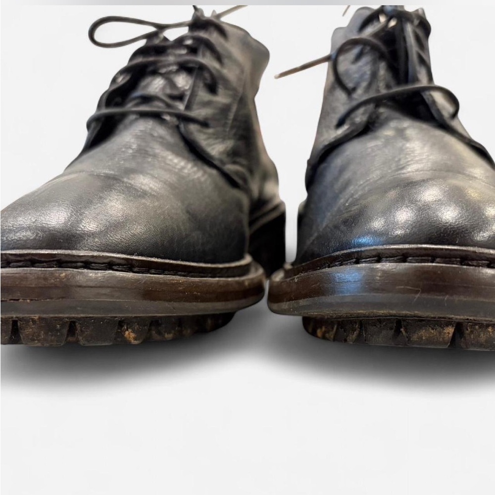 Black Frye Leather Men's Boots - Picture 5 of 7